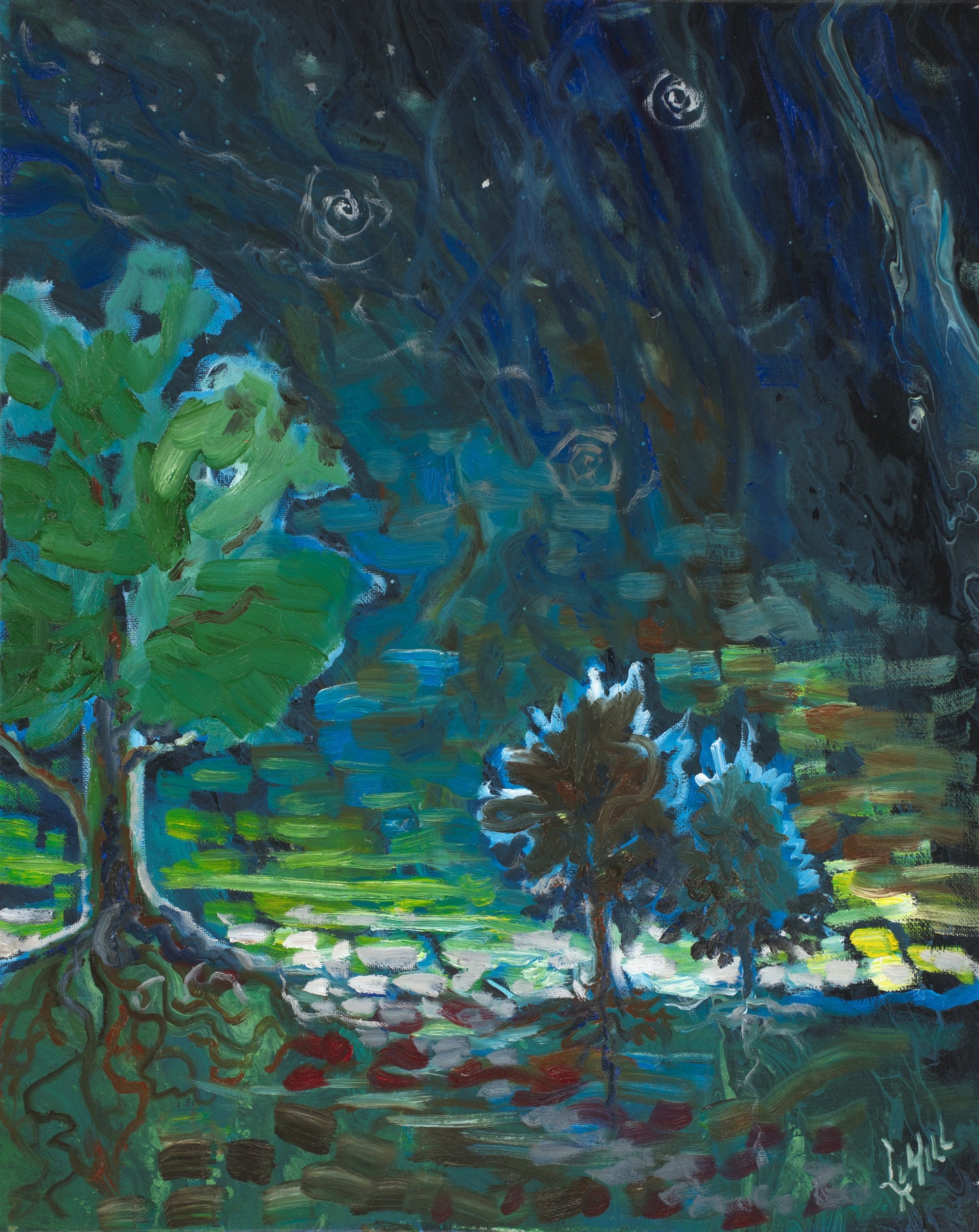 Night Drift | Original Oil Painting