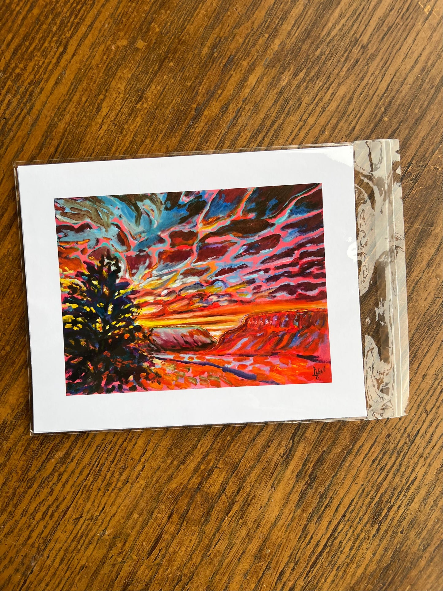 Bluffs Ablaze | Fine Art Giclée Print