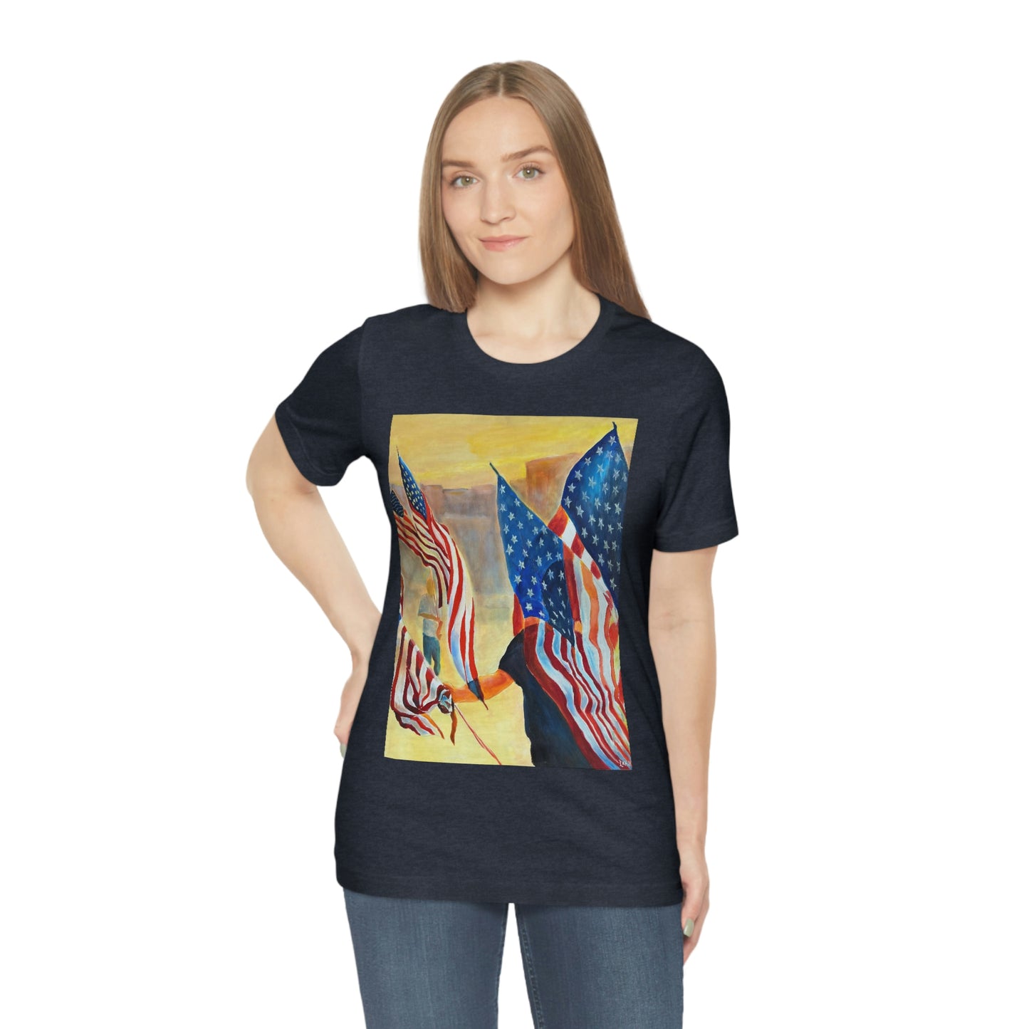 Parade of Flags | Unisex Jersey Short Sleeve Tee