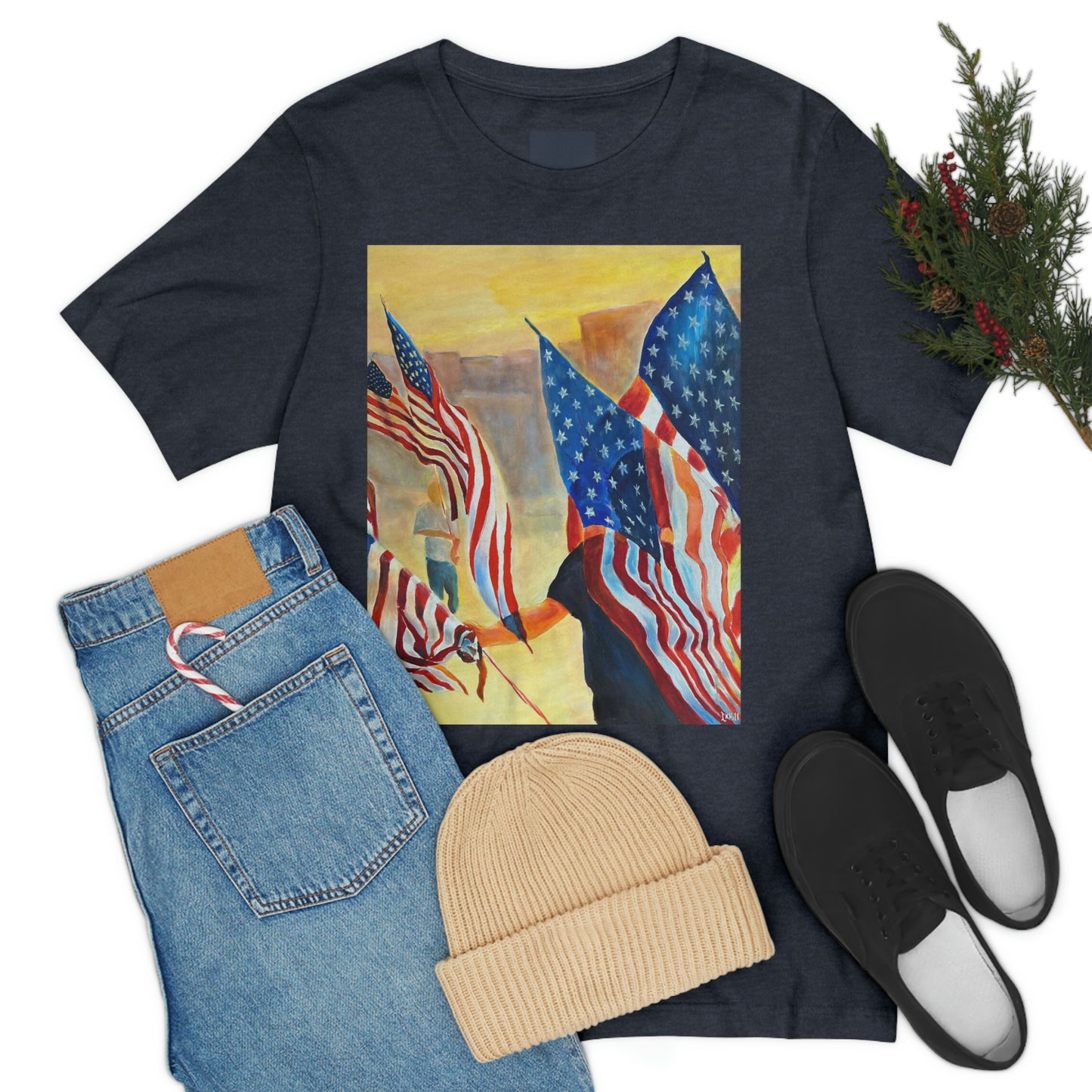 Parade of Flags | Unisex Jersey Short Sleeve Tee