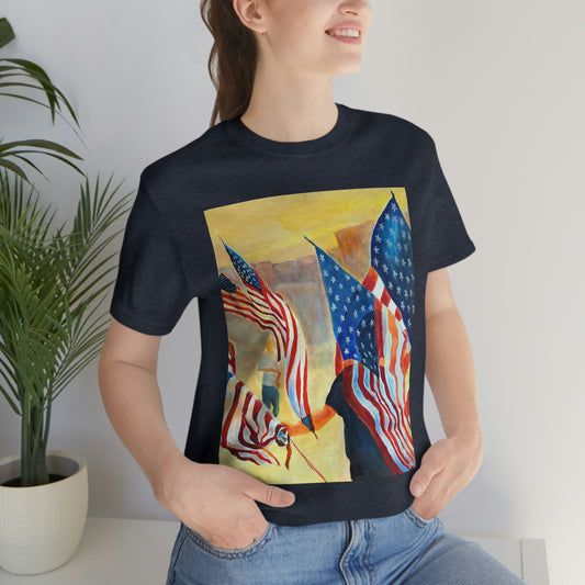 Parade of Flags | Unisex Jersey Short Sleeve Tee